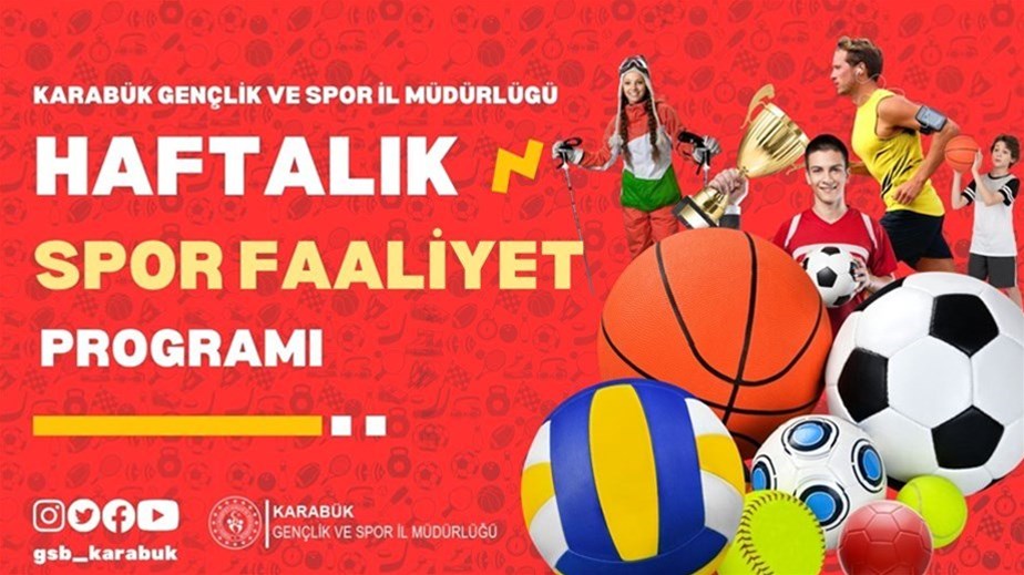 31 EKİM -06 KASIM HAFTALIK SPOR FAALİYET PROGRAMI
