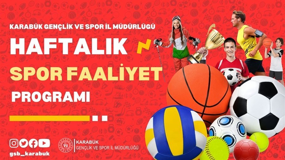 29 KASIM-05 ARALIK 2025 HAFTALIK SPOR FAALİYET PROGRAMI