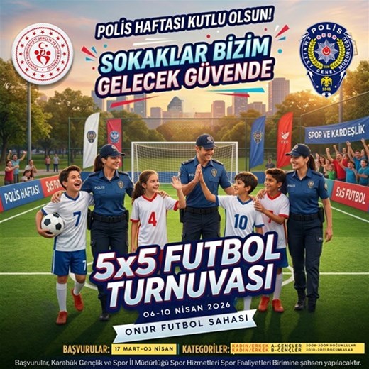 Gençler Polis Haftası’nda Sahaya Çıkıyor